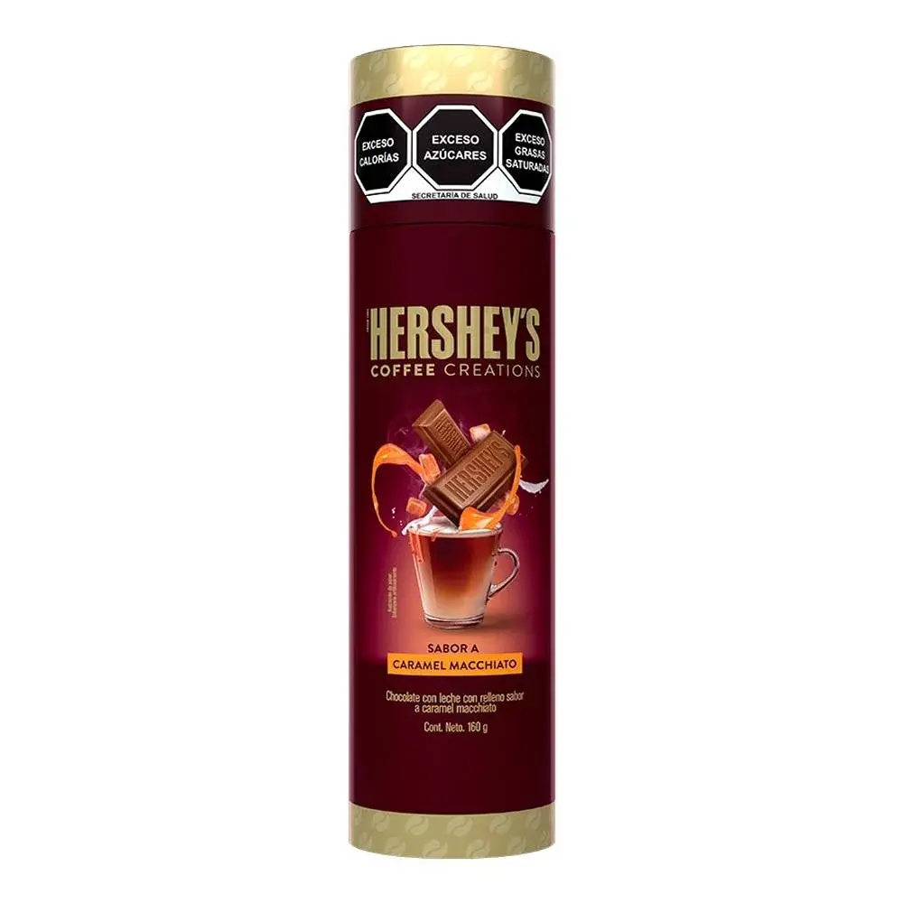 HERSHEYS CARAMEL MACCHIATO 160GR 1C/6TBS