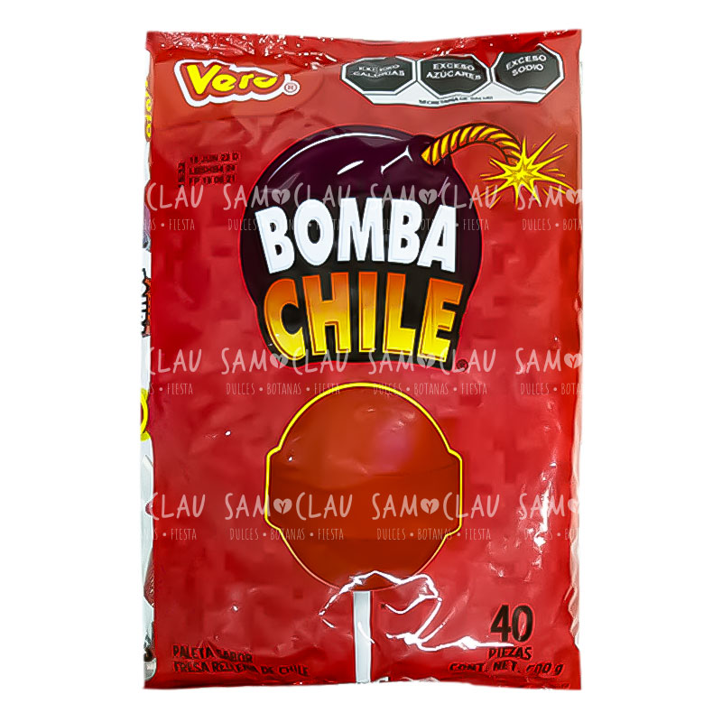 BOMBA CHILE VERO 40PZ 1CJ/24BLS