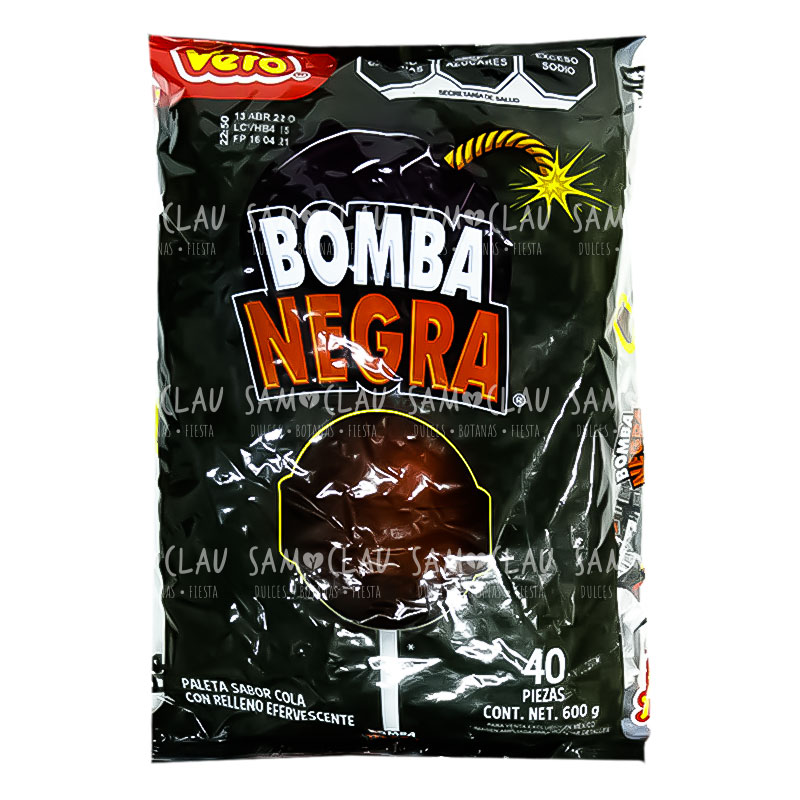 BOMBA NEGRA VERO 40PZ 1C/24BLS