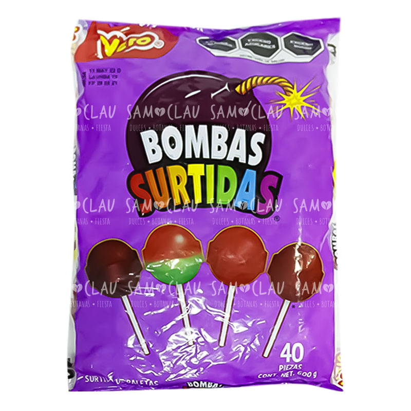 BOMBA SURTIDA VERO 40PZ 1CJ/24BLS