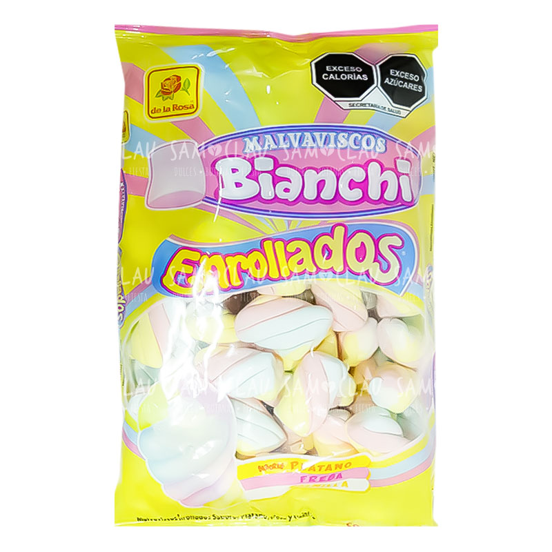 BOMBON BIANCHI ENROLLADO 400G LA ROSA 1CJ/15B