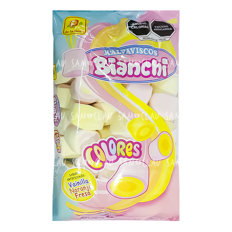 BOMBON BIANCHI COLORES 400G LA ROSA 1CJ/15BL