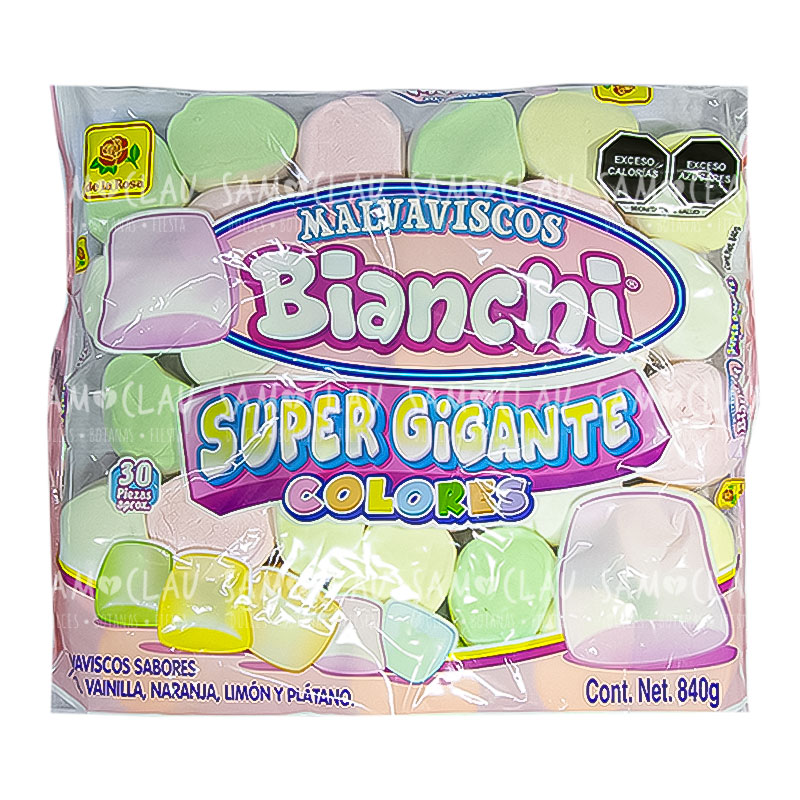 BOMBON SUPER GIGANTE COLORES 30PZ 1CJ/5BLS
