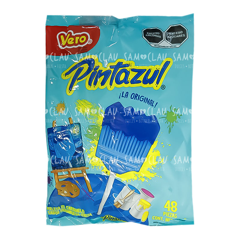 PALETA PINTA AZUL 48PZ 1C/24BLS