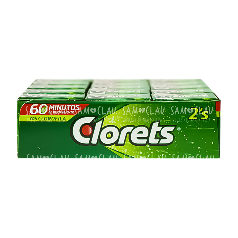 CLORETS 2P 60PZ 1CJ/32DISP