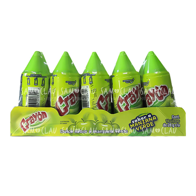 CRAYON MANZANA 10PZ 1CJ/12DISP