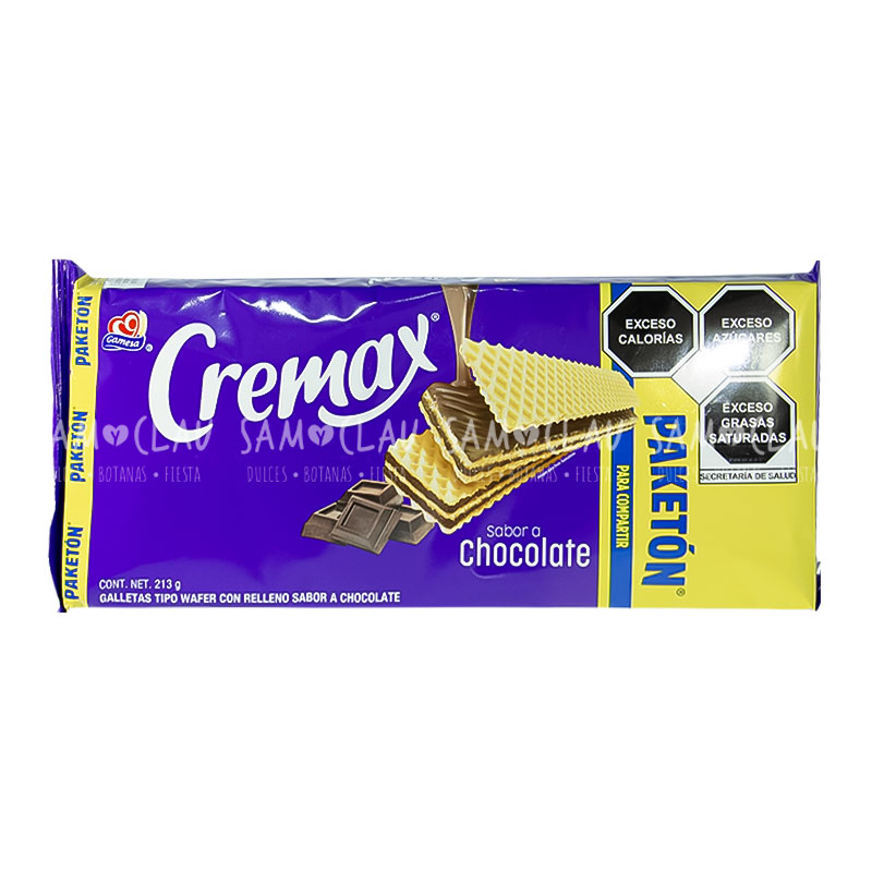 CREMAX DE CHOCOLATE 213G 1C/8PQ