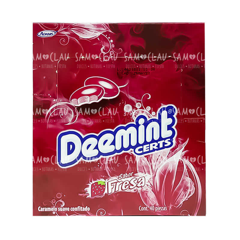 DEEMINT FRESA 2P 30PZ 1C/48DISP