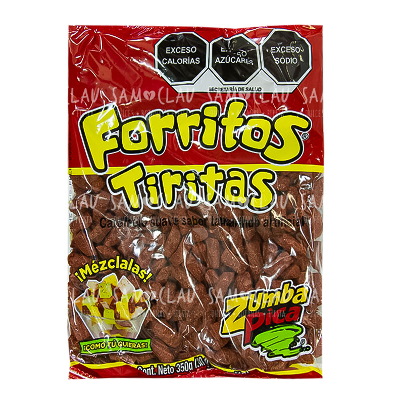 FORRITOS TIRITAS 350G ZUMBA 1CJ/24BLS