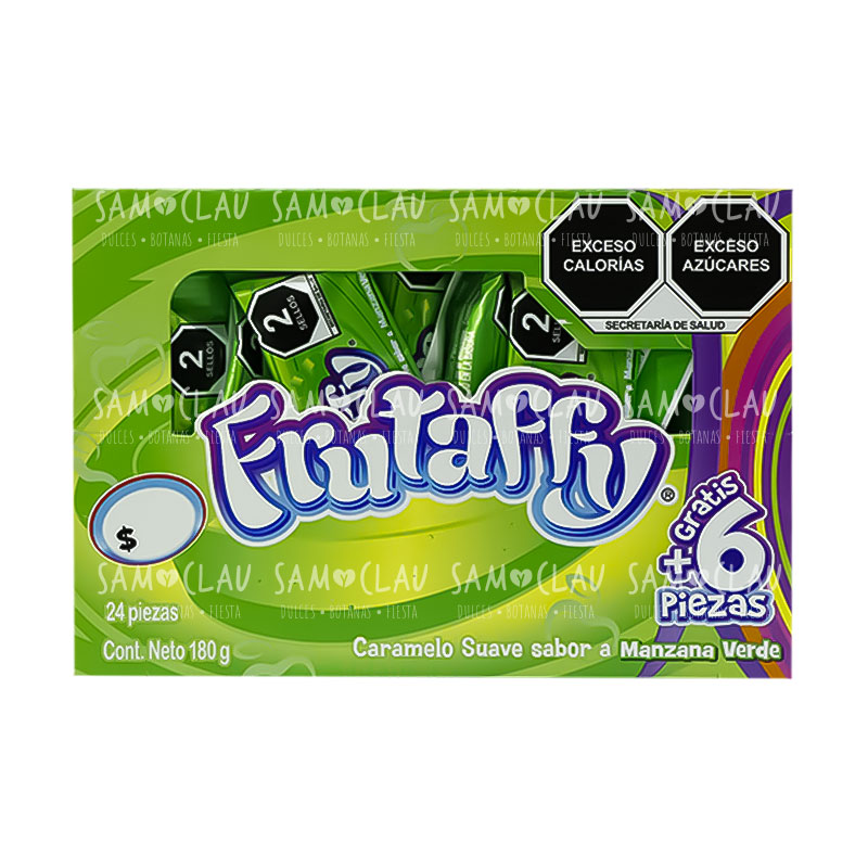 FRUTAFFY MANZANA 24PZ 1C/24DISP