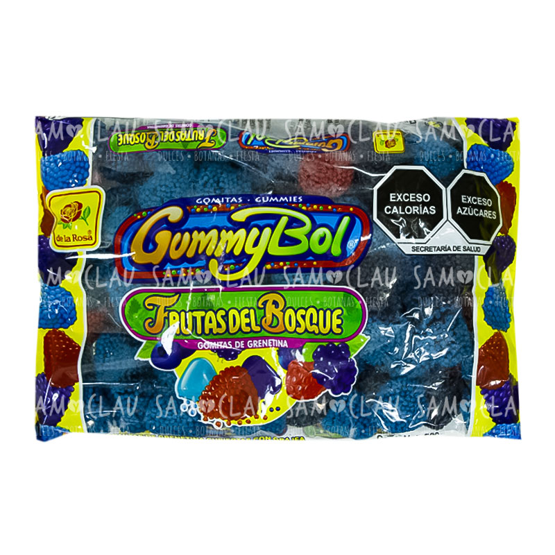 FRUTAS DEL BOSQUE LA ROSA 500G 1C/16BL