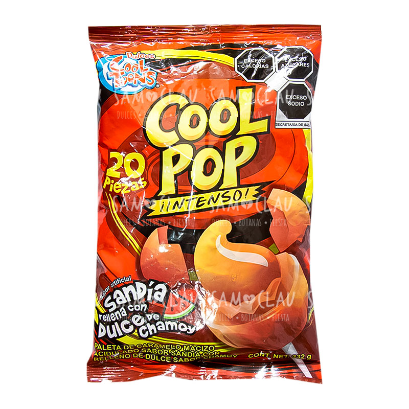 PALETA COOL POP INTENSO 20S 1CJ/16BLS