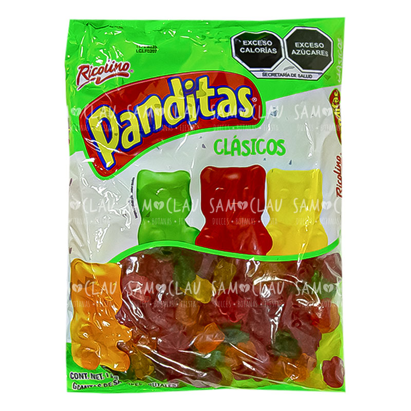 GOMITAS PANDITAS 1K RICOLINO 1C/10BLS