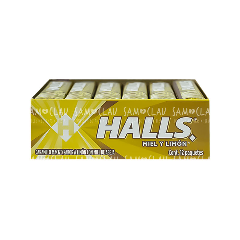 HALLS MIEL 12PZ 1C/30DISP