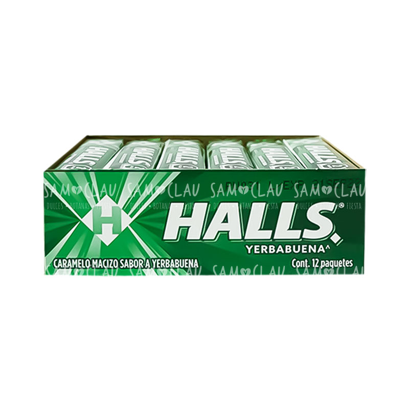 HALLS YERBABUENA 12PZ 1CJ/30DISP