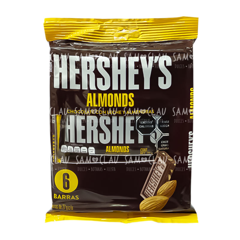 HERSHEYS ALMENDRA 6PZ 1C/14DISP