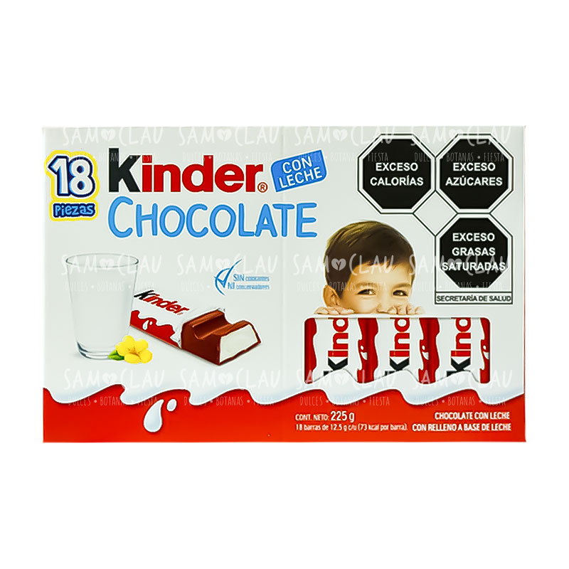 KINDER CHOCOLATE 18PZ 1C/10DISP