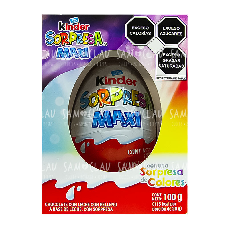 KINDER MAXI SORPRESA 1C/12DISP