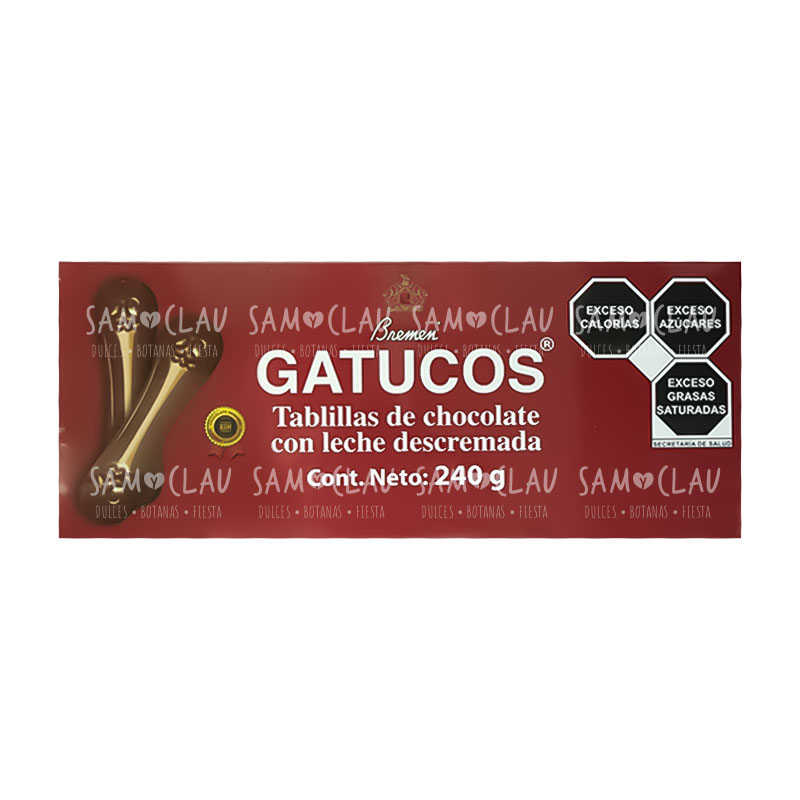 LENGUA DE GATO GRANDE 240G BREMEN 1C/30DISP