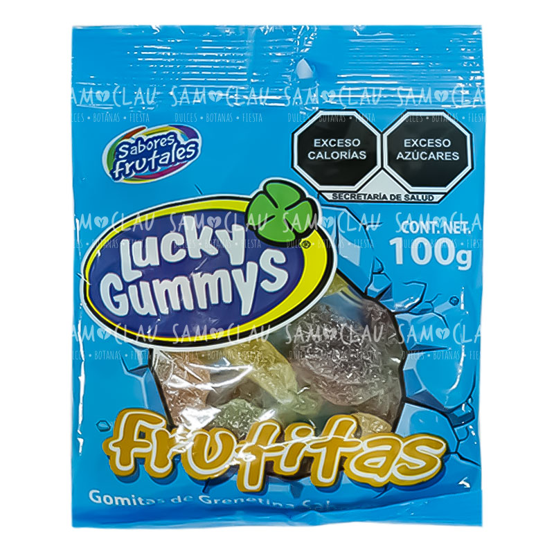 LUCKY GUMMYS FRUTITAS 100G 1CJ/12BLS