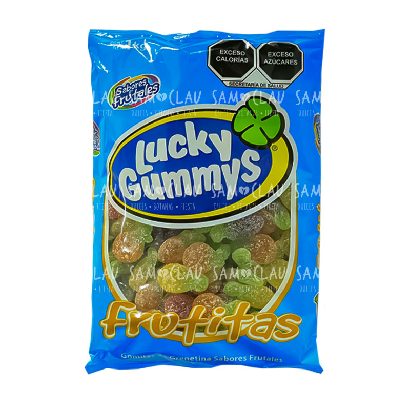 LUCKY GUMMYS FRUTITAS 1KG 1C/8BLS