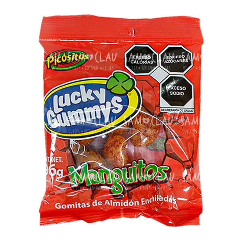 LUCKY GUMMYS MANGUITOS 96G 1CJ/12BLS