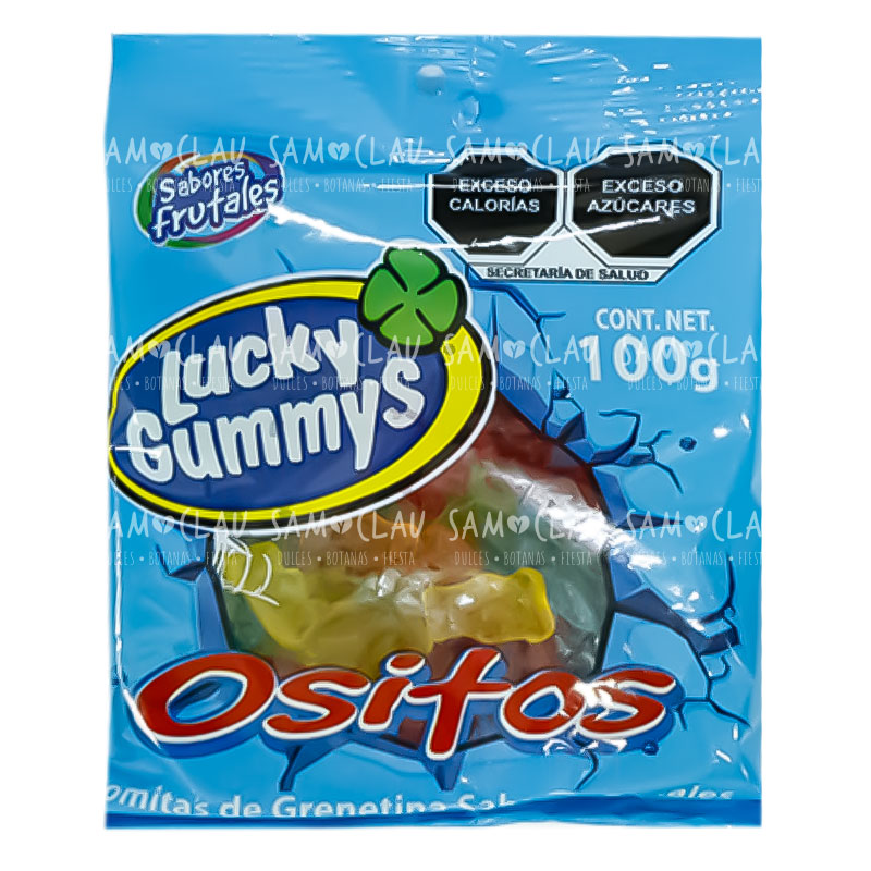 LUCKY GUMMYS OSITOS 100G 1C/12BLS