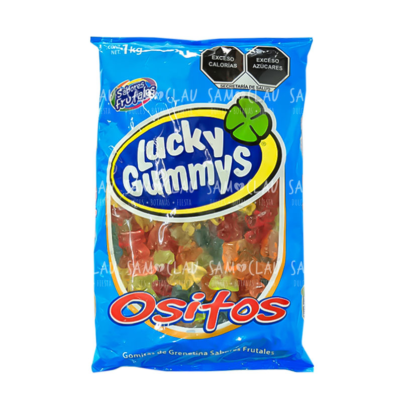 LUCKY GUMMYS OSITOS 1KG 1C/8BLS