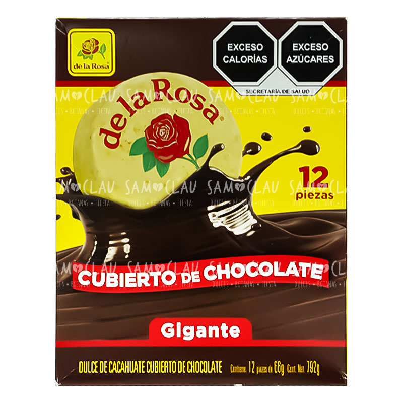 MAZAPAN GIGANTE CHOCOLATE  12PZ 1C/16DISP