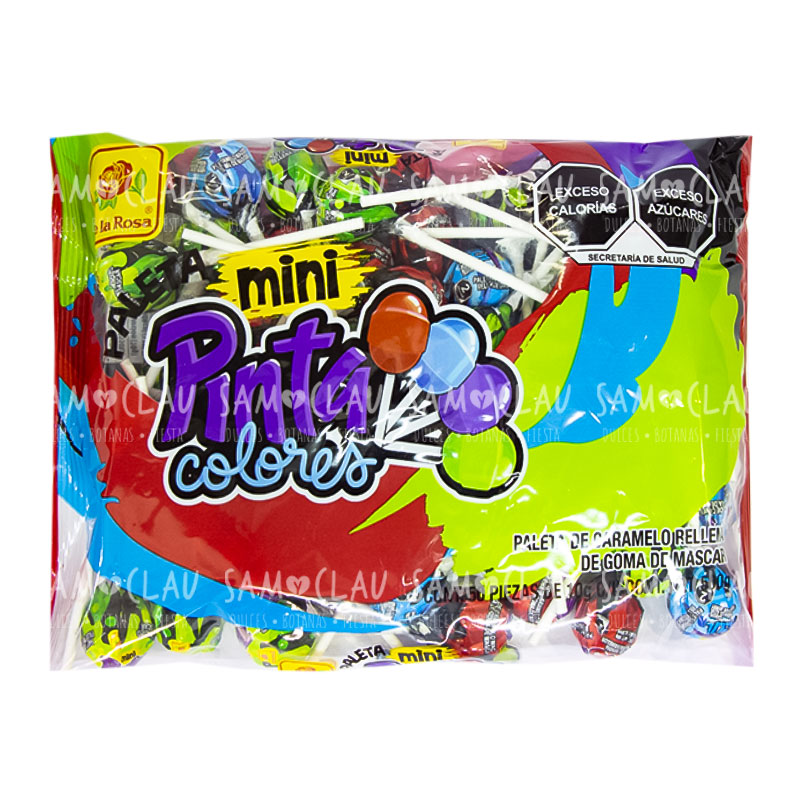 MINI PINTA COLORES 50PZ LA ROSA 1C/25BLS