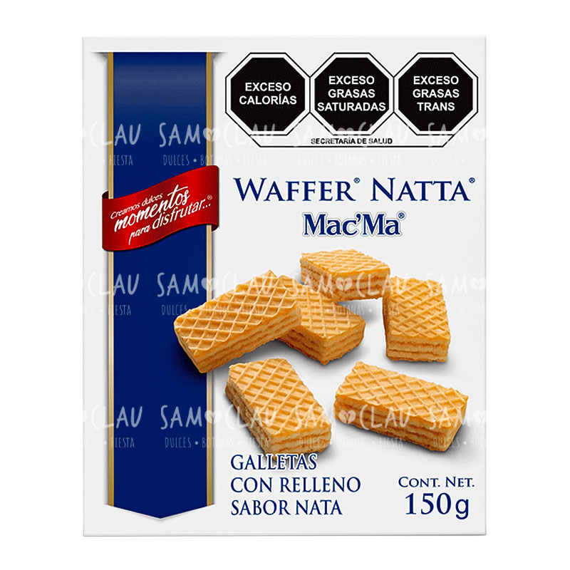 WAFER NATA MAC MA 150G 1CJ/12BLS