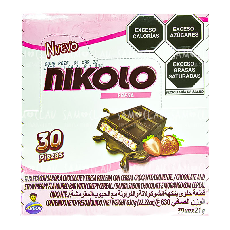 NIKOLO FRESA 30PZ 1CJA/16DISP/30PZAS