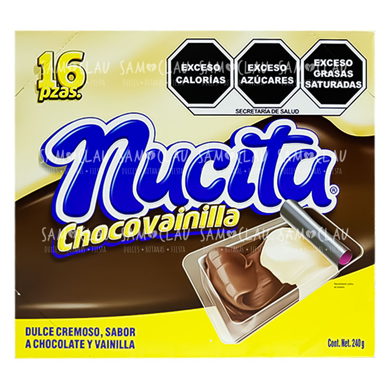 NUCITA CHOCO-VAINILLA 16PZ 1C/24DISP