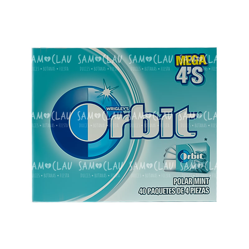 ORBIT 4P POLAR MINT 40PZ 1C/24DISP