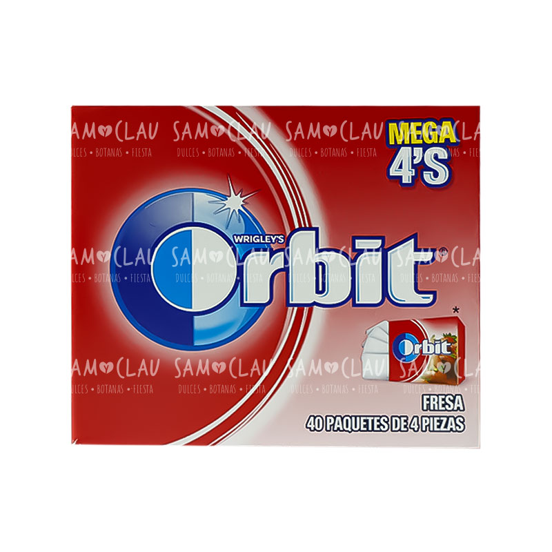 ORBIT 4P FRESA 40PZ 1C/24DISP