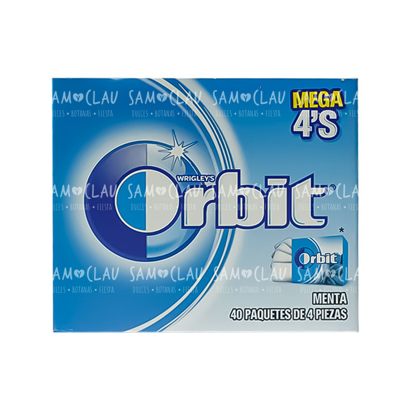 ORBIT 4P MENTA 40PZ 1CJ/24DISP