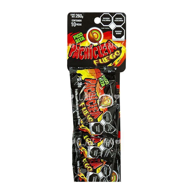 PACHICLETA FUEGO 10PZ 1C/20TRS