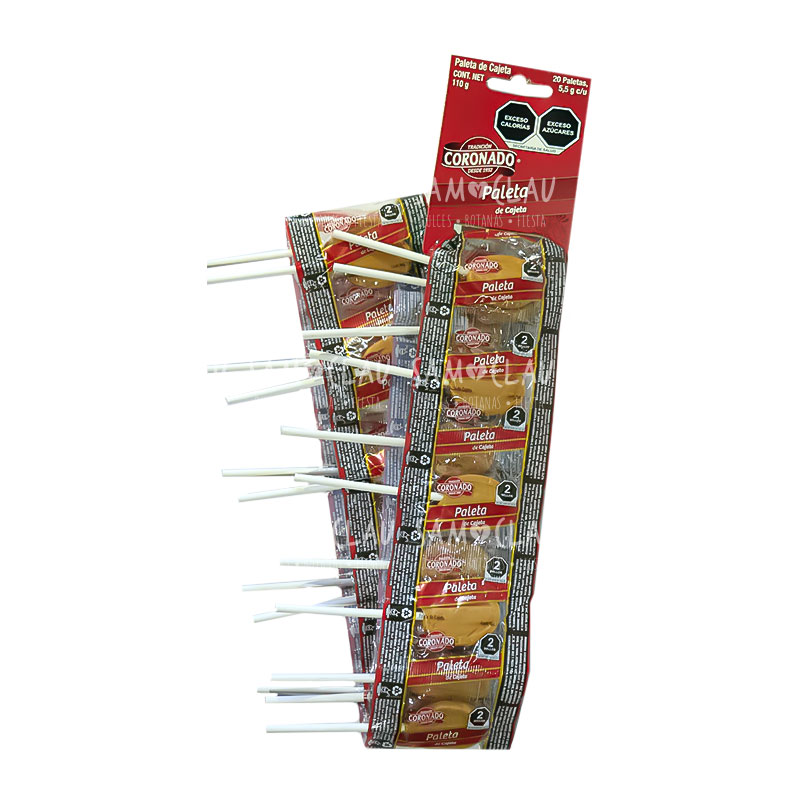 PALETA CORONADO CHICA 20PZ 1CJ/50TRS