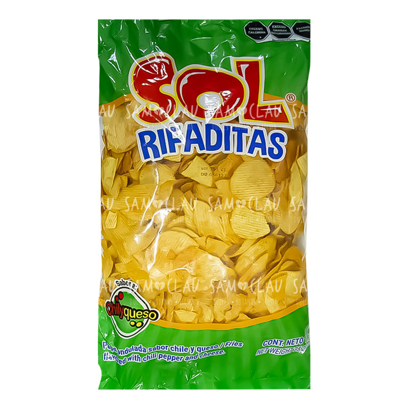 PAPA SOLCHIPS RIFADITA 1KG 1CJ/4BLS