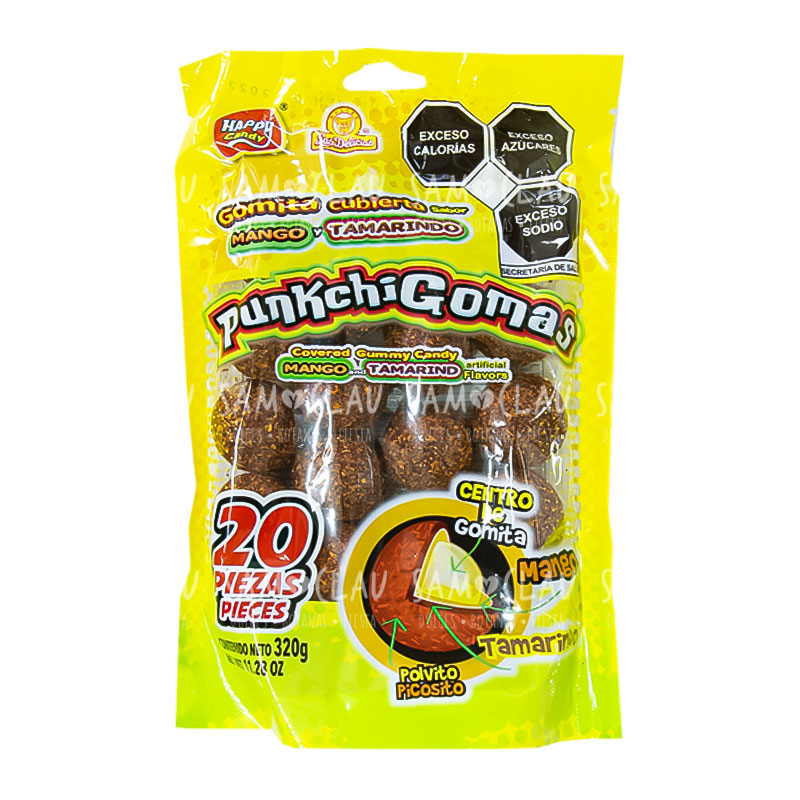 PUNKCHIGOMAS 20PZ DELICIAS 1CJ/40BLS