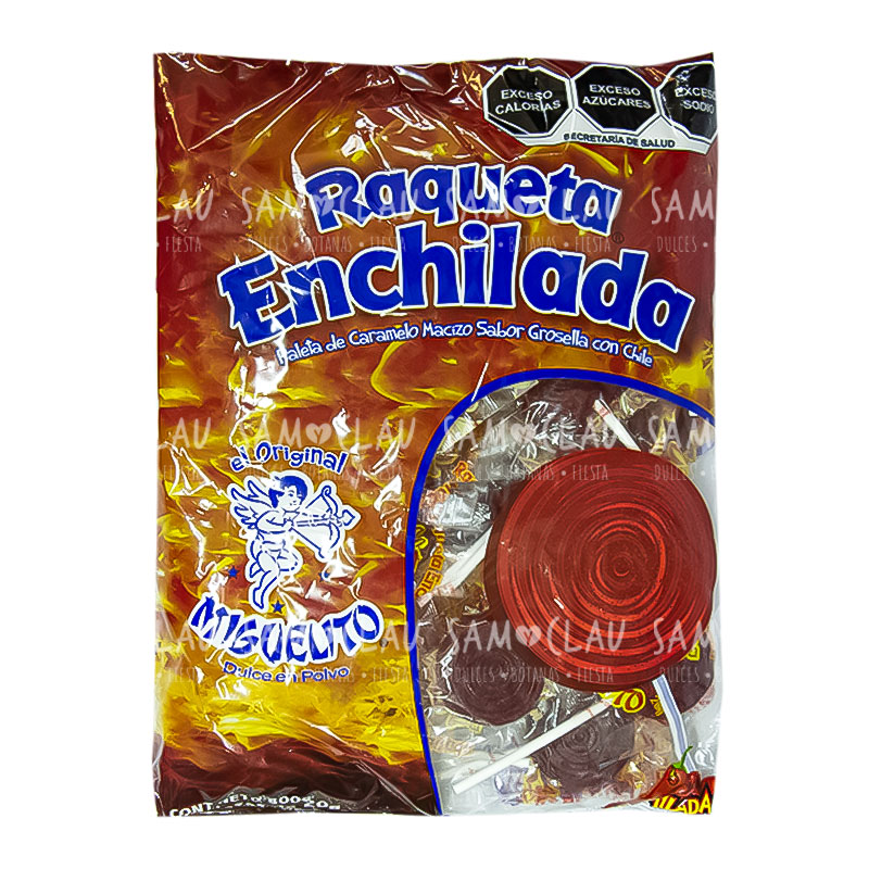 RAQUETA MIGUELITO ENCHILADA 40PZ 1CJ/20BLS