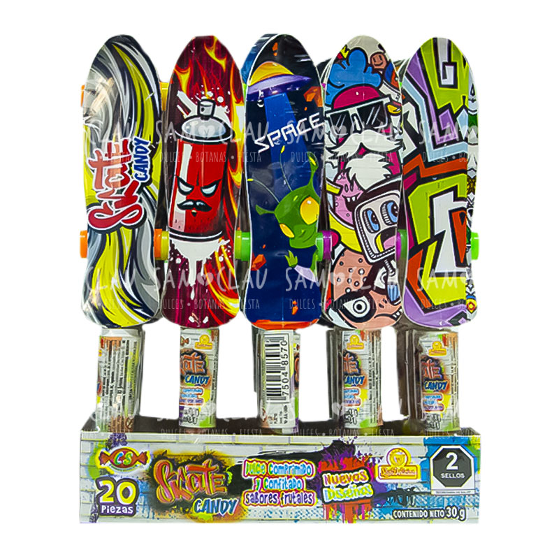 SKATE CANDY 20S DELICIAS 1CJ/18DISP