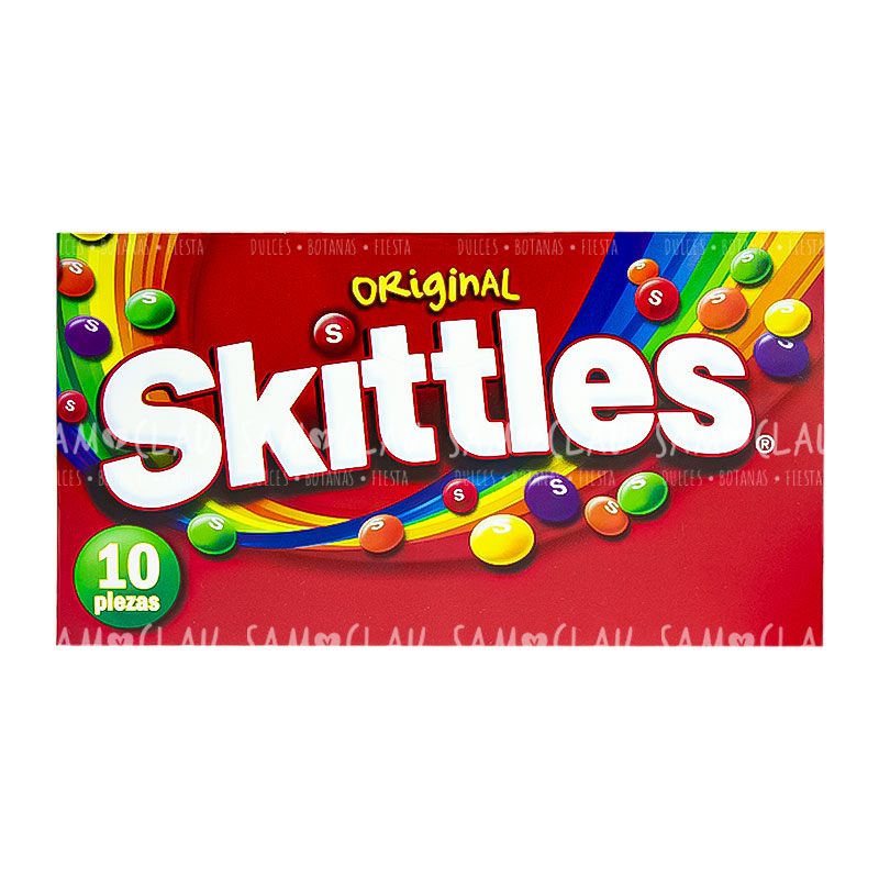 SKITTLES ROJO 10PZ 1C/24DISP