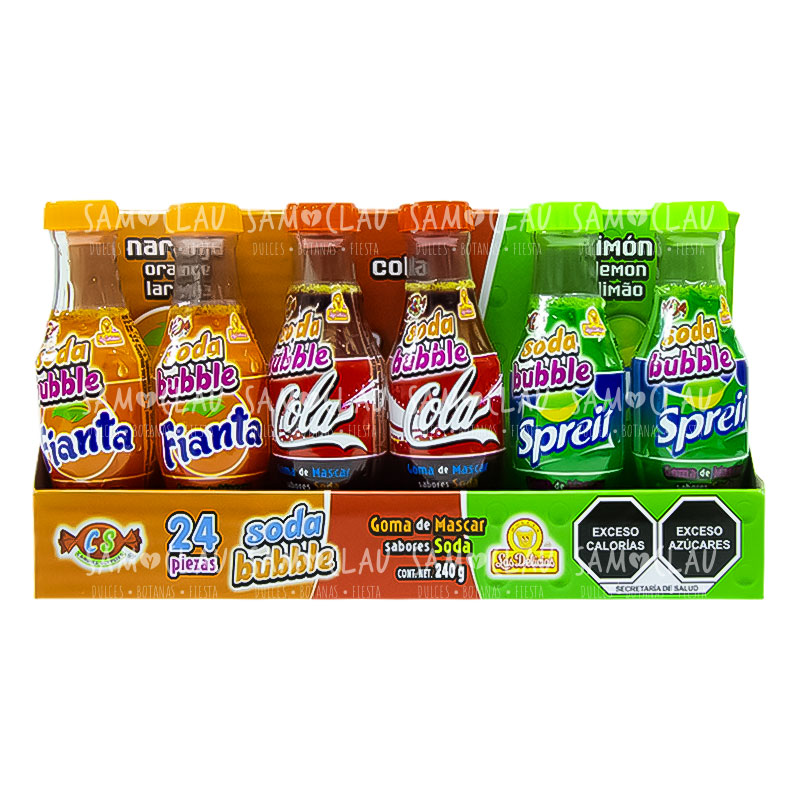 SODA BUBBLE 24PZ DELICIAS 1CJ/12DISP