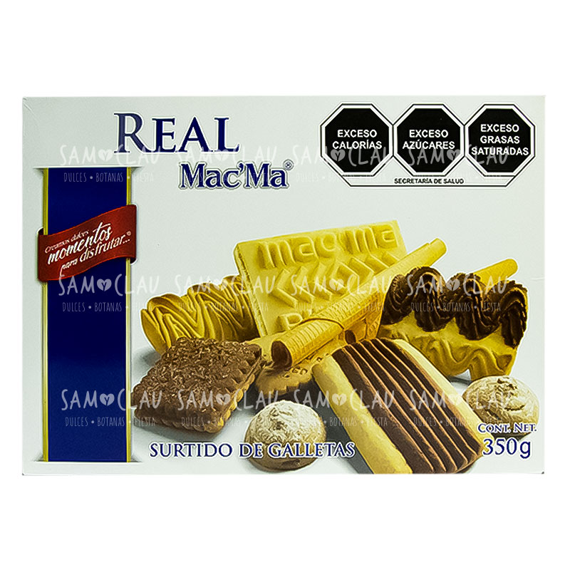 SURTIDO REAL MACMA 350G 1CJ/12DISP