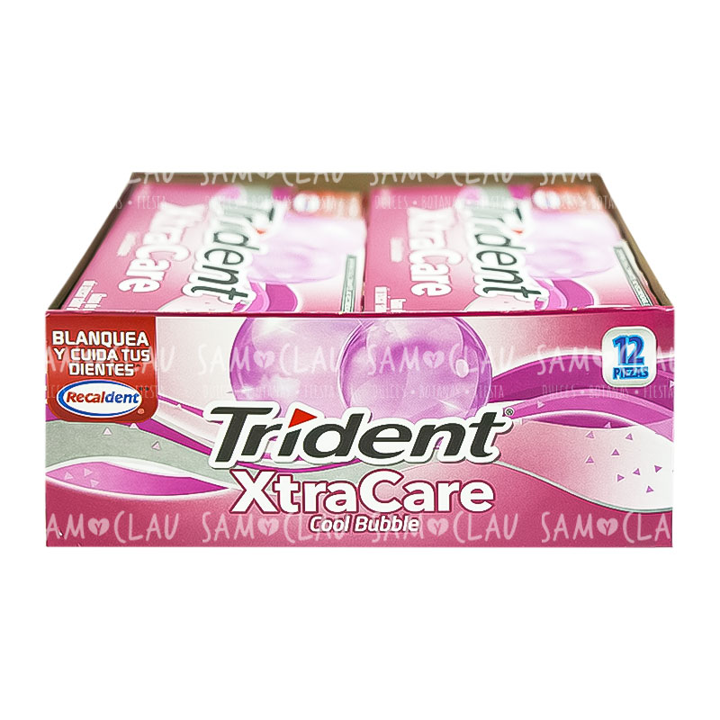 TRIDENT XTRACARE COOL BUBLE 12PZ 1CJ/32DISP