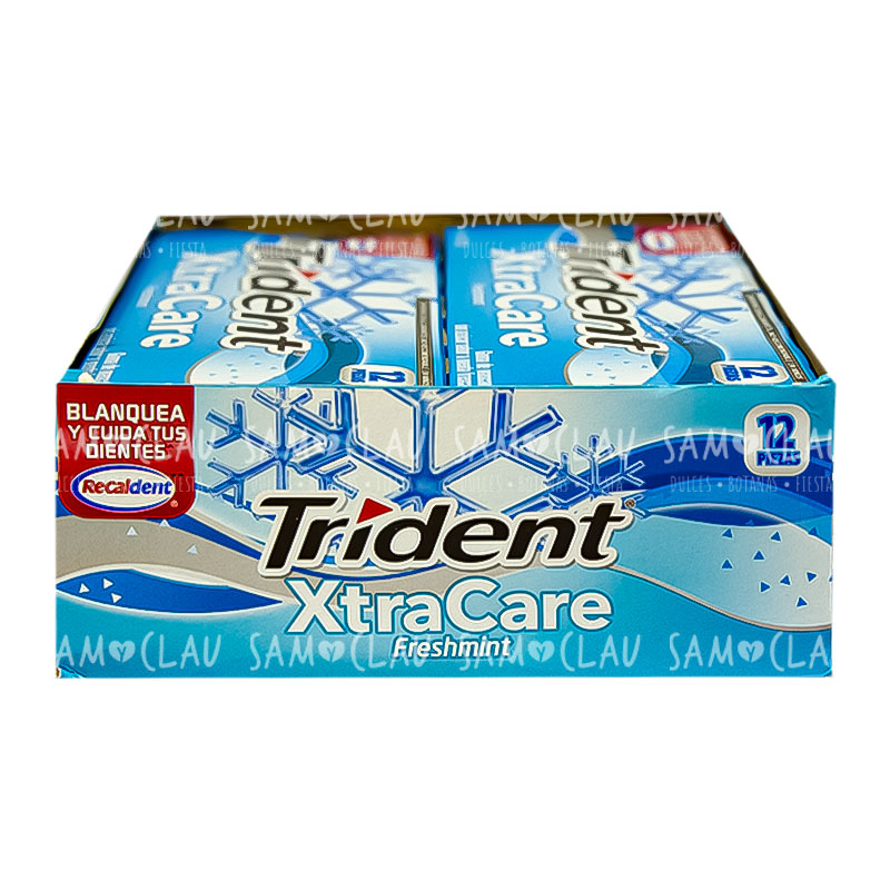 TRIDENT XTRACARE FRESHMINT 12PZ 1CJ/32DISP