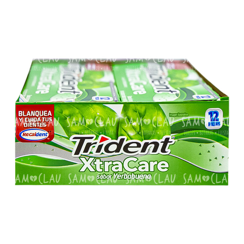 TRIDENT XTRACARE YERBA 12PZ 1CJ/32DISP