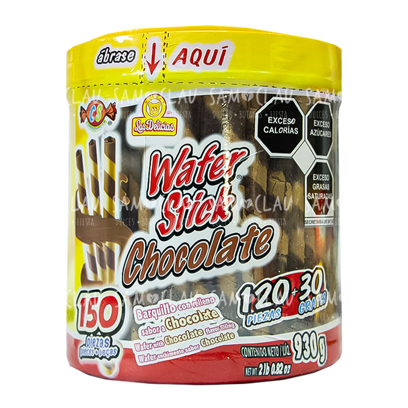 WAFER STICK CHOCOLATE 150PZ 1C/6VIT
