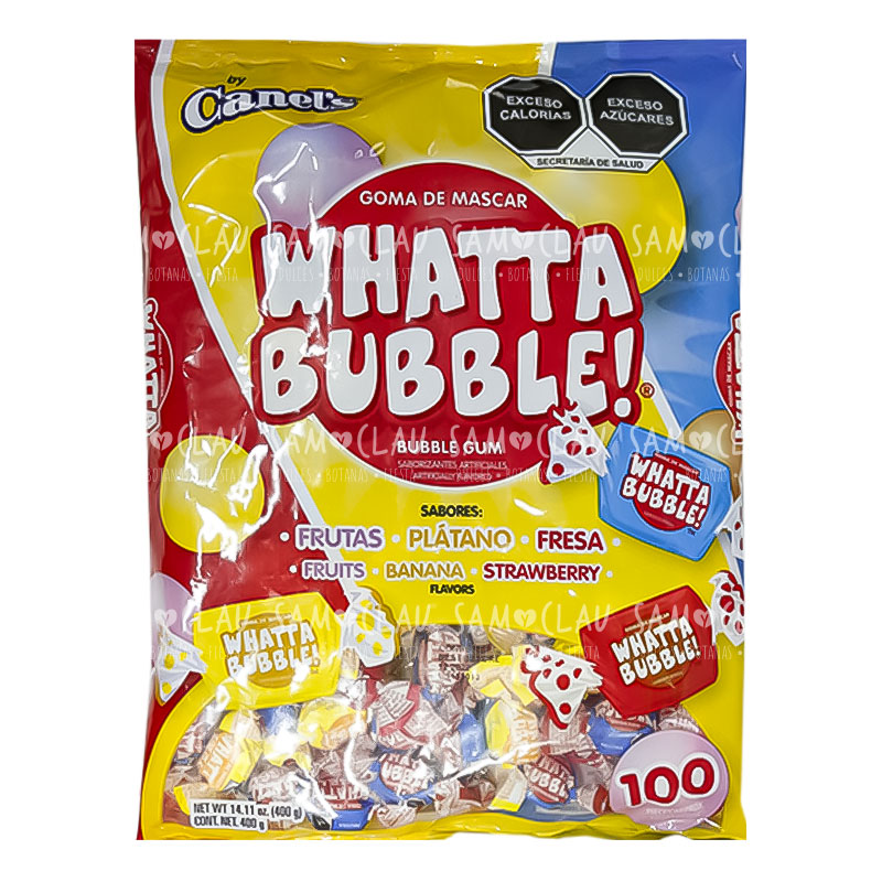 WHATTA BUBBLE MIX 100PZ 1CJA/20BLS